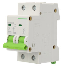TOMG3-63 2P C type Miniature Circuit Breaker Leakage Protection Air Switch (10A)