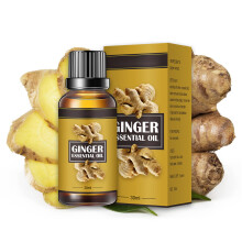 Belly Drainage Ginger Oil Herbal Slimming Massage Oil Natural Drainage Ginger Oil Essential Relax Massager Liquid