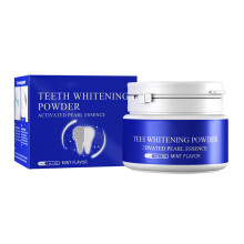 30g Teeth Whitening Powder Teeth Brightening Powder with Pearl Serum for Removing Stain Whitening Yellow Teeth Keeping Oral Fresh