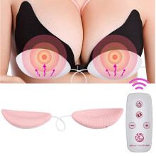 Chest Enlargement Massager Remote Control Wireless Bust Lifting Enhancer Machine Vibrating Breast Massager