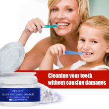 30g Teeth Whitening Powder Dental Toothpaste Freshen Breath Tooth Powder Oral Hygiene Care for Removing Stains Plaque