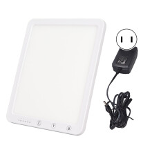 SAD Light Therapy Lamp 10000Lx 3 Color Temperatures Timing Improve Mood Therapy Lamp 110?240VUS Plug