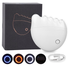 Electric Gua Sha Board Skin Tightening Hot Compress Scraping Massager RF EMS Beauty Instrument