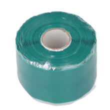 Silicone Rubber Repair Tape 5m Length 50mm Width 0.8mm Thick Self Adhesive Water Hose Leak Seal Tape Green
