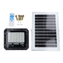 LED Solar Lights Outdoor Water Proof Solar Powered Security Flood Light 100W 30LED with 4000mAh Battery for Shed A500