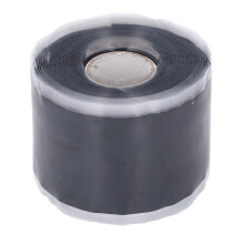 Silicone Rubber Repair Tape 5m Length 50mm Width 0.8mm Thick Self Adhesive Water Hose Leak Seal Tape Black