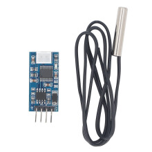 10K 3950 Temperature Sensor Probe Cable 5VRS485 RTU Serial Port Remote Control Acquisition Module for PLC 39717