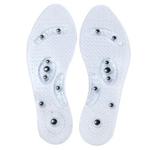 1 Pair Magnetic Shoe Insoles Magnet Massage Shoe Pads Breathable Massage Health Foot Care