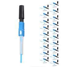 20 Pcs Fiber Optic Fusion Connector SC UPC Hot Melt Single Mode Fiber Fast Connector