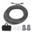 Rectangular Satellite Cable 30FT Waterproof Satellite Replacement Cable with 2 Protectors 10 Retention Snaps Storage Bag for Gen3 1