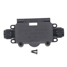 2 Way Junction Box IP68 Water Resistant Electrical Box for Outdoor Landscape Lighting 450V 40A