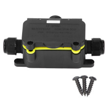 Water Proof Junction Box Outdoor Electrical Plastic 3 Way IP68 450V 40A LF-M1668