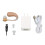 Rechargeable Hearing Amplifier Elderly Volume Adjustable Hearing Aid with Storage Box 2
