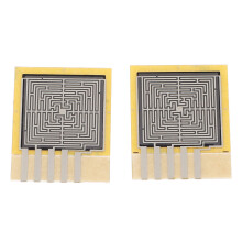 2PCS 10g to 1Kg Resistive Film Pressure Sensor 4 Zones High Sensitivity Force Sensor for Skateboards Robots Keypads