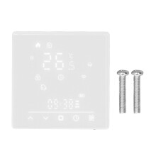 Smart Thermostat Electric Heating Smart Temperature Control Switch for Home 16A 95-240V AC White