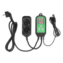 1500W Humidity Controller Pre Wired Digital Humidity Regulator Double LED Display Humidifier Dehumidifier for Greenhouse