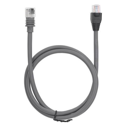 Rectangular Satellite Ethernet Cable Extension Replacement Prevent Water Portable for Mini Rectangular Satellite Grey 5m / 16ft
