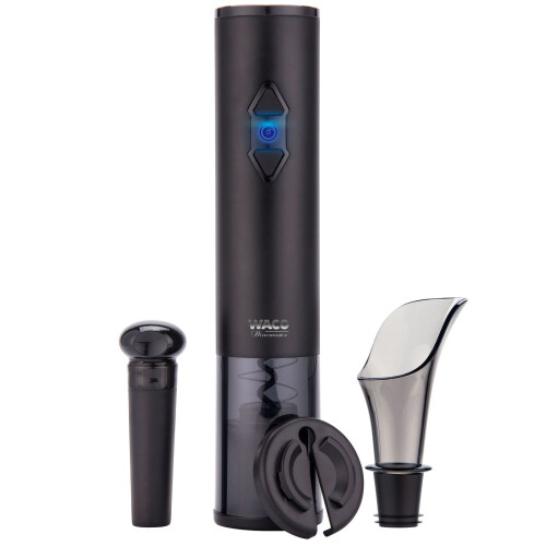 Electric Wine Opener Set with Corkscrew and Accessories