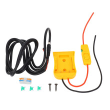 Satellite Power Battery Adapter Satellite Battery Converter for Mini DC Supply Cable for DCB204 DCB200 DCB203