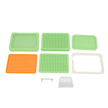 200 Holes #0 Capsule Filling Plate Semi Automatic Empty Capsule Powder Filler Green