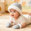 Thoughtfully Designed Newborn Beanies And Gloves Set With-Gray 2