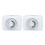 2PCS Mechanical Outlet Timer Space Saving 24 Hour Electrical Outlet Timer for Kitchen 1