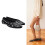 Modische flache Damenschuhe mit Nietendetails, weiche-37 Schwarz 2