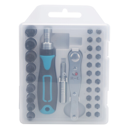 Screwdriver Set MultiFunction Fast Ratchet Socket Wrench Bit Holder Replacements 8209B