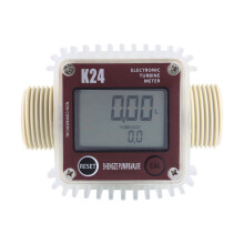 Pro K24 Turbine Digitaler Dieselkraftstoff Durchflussmesser für Chemikalien und Wasser (2 Farben)