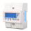 DIN Rail Energy Meter 3 Phase 4 Wire Backlit LCD Display Home Electricity Usage Meter 1