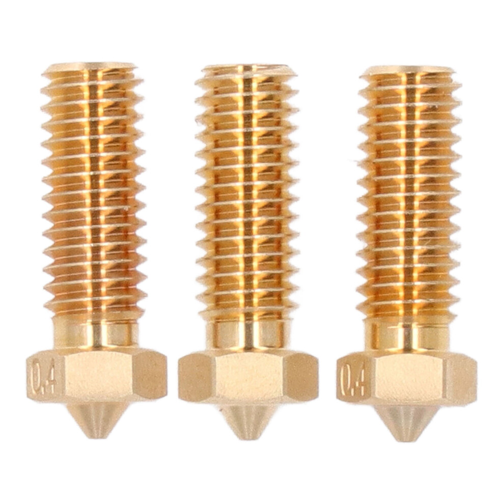3Pcs Volcano Nozzle Kit Set Brass High Speed Print Head 1.75mm Long Filament for 3D Printer Extruder 0.4mm-image-OPC-PT6TBCC-NEW