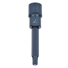 Socket Bit S2 Alloy Steel Blueing Blister Screwdriver Wrench Accessories 1/2 x 100 x H7