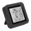 Digital Hygrometer Thermometer LCD Backlit Display Data Storage Smart Temperature Humidity Meter Black USB Plug in 2