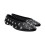Modische flache Damenschuhe mit Nietendetails, weiche-37 Schwarz 1