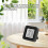 Digital Hygrometer Thermometer LCD Backlit Display Data Storage Smart Temperature Humidity Meter Black USB Plug in 4