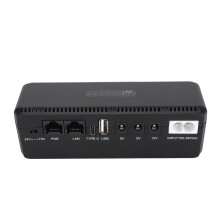8800mAh UPS Battery Backup POE 15V 24V Port USB 5V 9V 12V Output Uninterruptible Power Supply Mini UPS 100?240V EU Plug