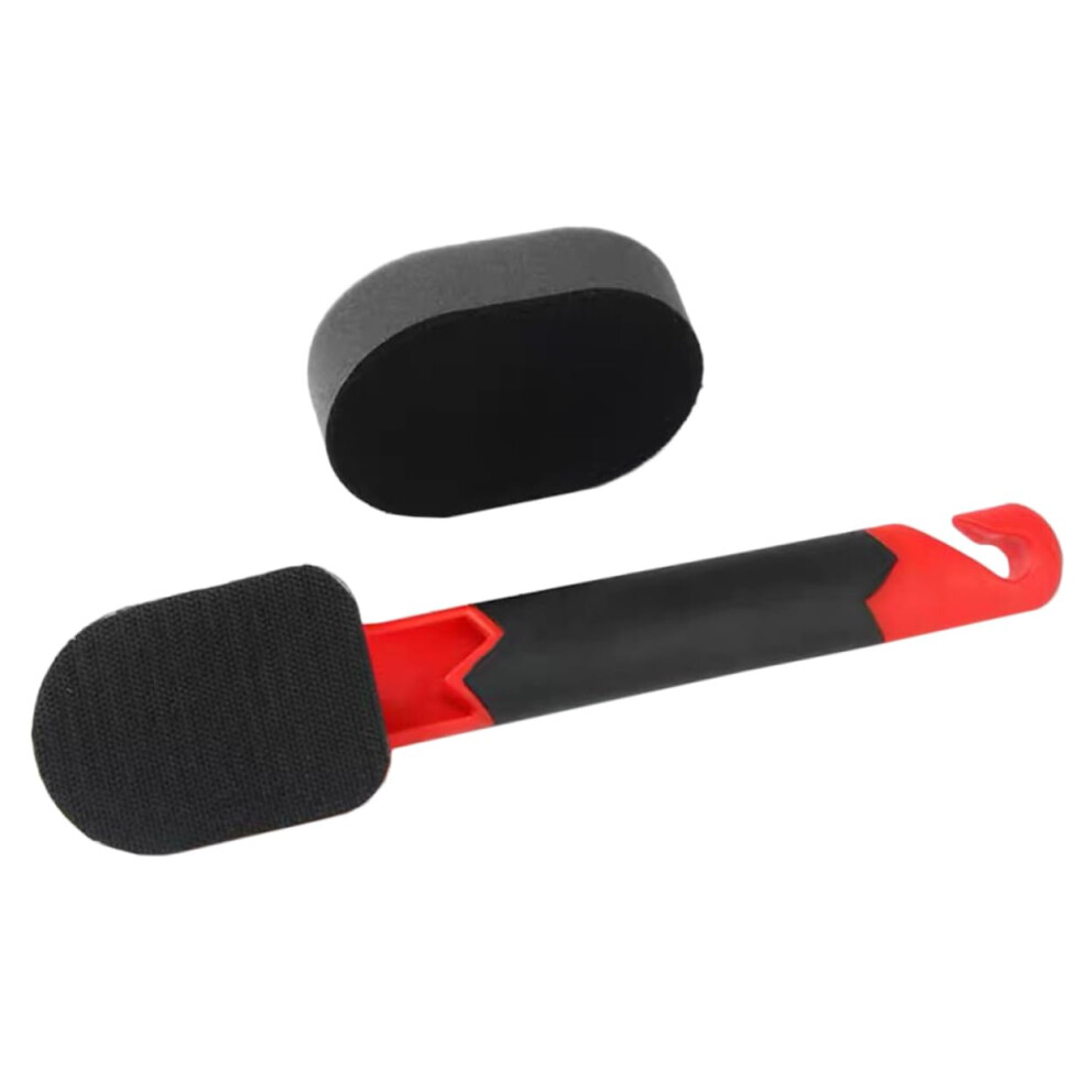 Ergonomic Car Wheel Cleaning Brush Set With Long Handle For Deep Tire And Rim Detailing 9330225491057