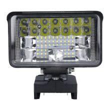 LED Work Light 4 Inch 18V Lithium Battery Powered High Brightness Portable LED Work Lamp for Camping Construction