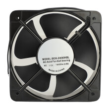 8in Axial Flow Fan Quiet 285m3/h 2600 RPM Wall Mount Axial Exhaust Fan for Kitchen Bedroom Office Basement 110V