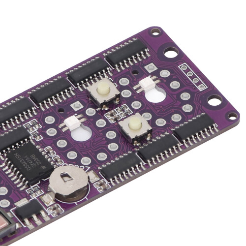 Nixie Tube Clock Circuit Board 12 24 Hour Accurate Timekeeping Easy Setting Nixie Clock Module 2
