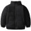 Stand Collar Children's Windproof Coat Lightweight-Black 110cm 1