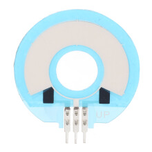 Thin Film Pressure Sensor High Sensitivity Quick Response 5K Resistive Film Position Sensor 0.45mm