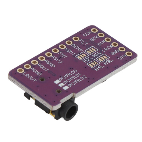 Lossless Digital Sound Digital to Analog Converter Decoding Board PCM5102 Decoder Module for RPI 2