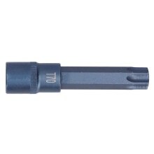 Socket Bit Star S2 Alloy Steel Electric Quick Wrench Tool Hardware Blueing Blister 1/2X100XT70