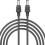 Rectangular Satellite DC Power Cable for Mini Replacement Extension Accessories IP68 Water Proof Outdoor 15m/49.2ft 3