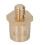 1 Pair Side Post Thread Terminal M8 Brass Connectors Set Auto Battery Adapters Charging Extender 3