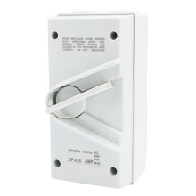 Geschlossener Motortrennschalter AC440V 63A 3 polig IP65 Wasserdichter, geschlossener Motorleistungsschalter