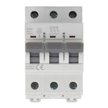 GYM9‑C65 Miniatur Leistungsschalter, 3 polig, 400 V AC, Hochwertiger Leistungsschalter