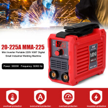 20-225A MMA-225 Electric Welding Machine Household Mini Inverter Portable 220V IGBT Digital Small Industrial Welding Machine