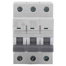 GYM9 C65 Miniatur Leistungsschalter, 3 polig, 400 V AC, hochwertige Ausführung, 10 A
